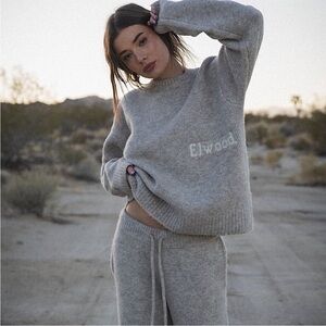 Elwood - RARE Knit Sweater Set in Oatmeal